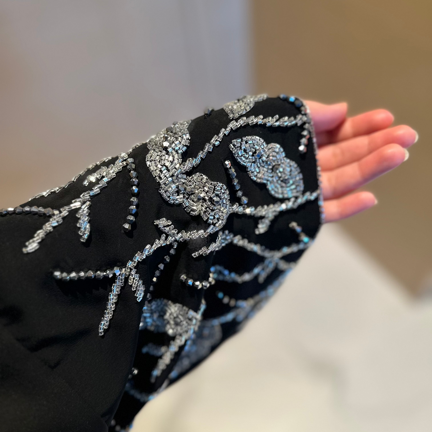 Crystal abaya