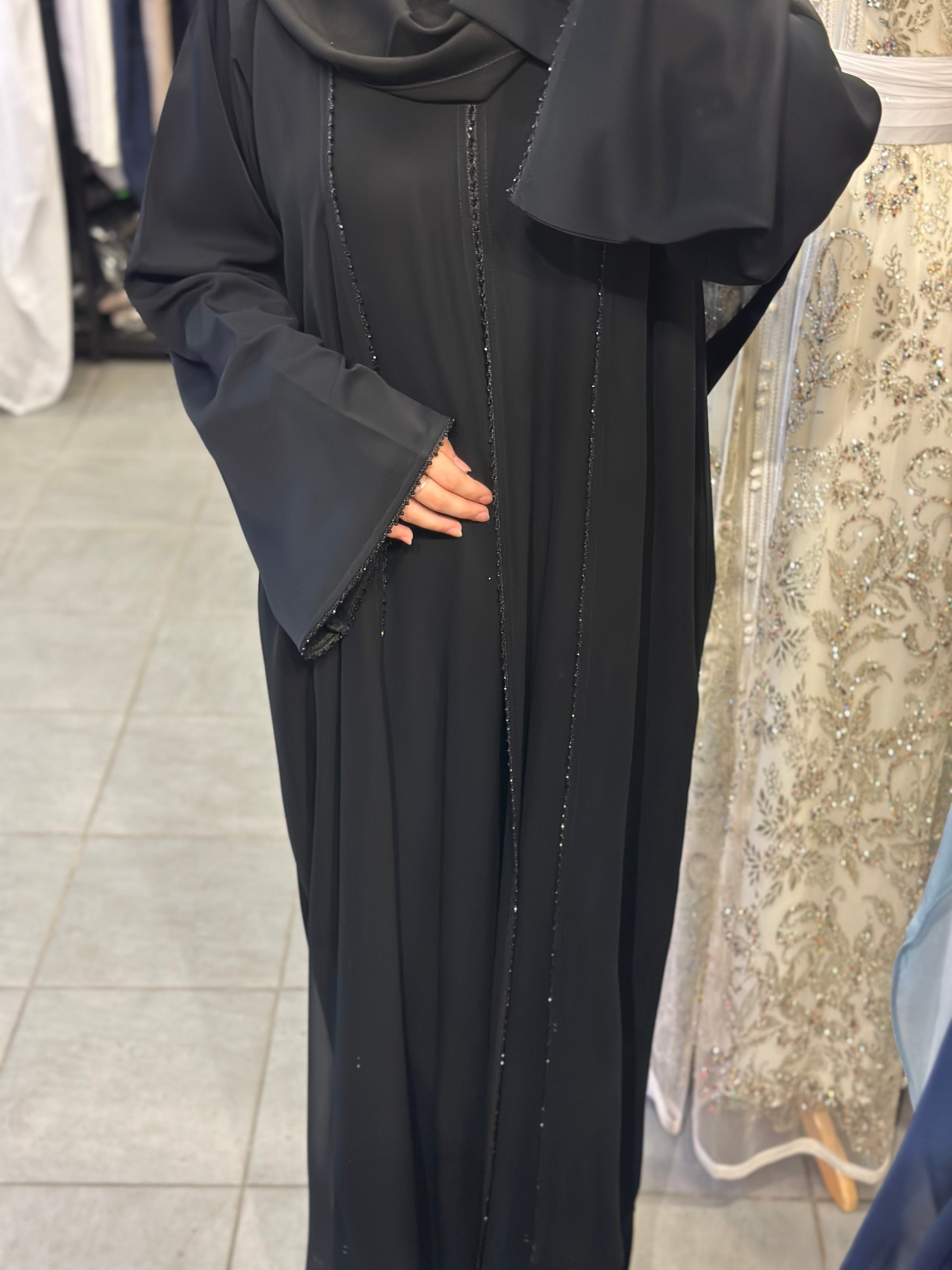 Abaya - Chiffong layers