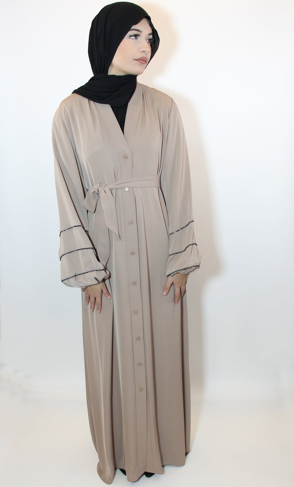 Abaya with pockets