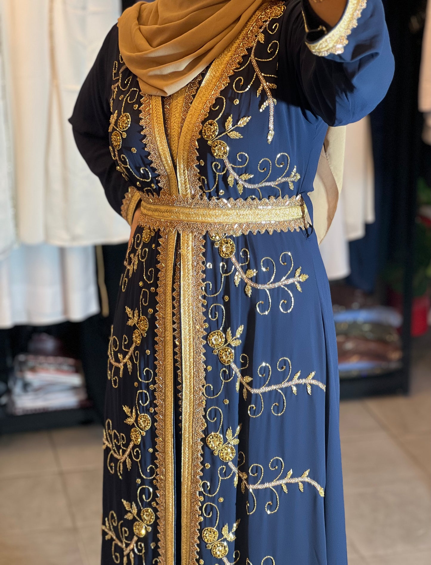 Kaftan blue