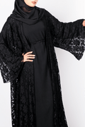 Abaya Dantel – Komplett 4-delat Set - AbayaDubai