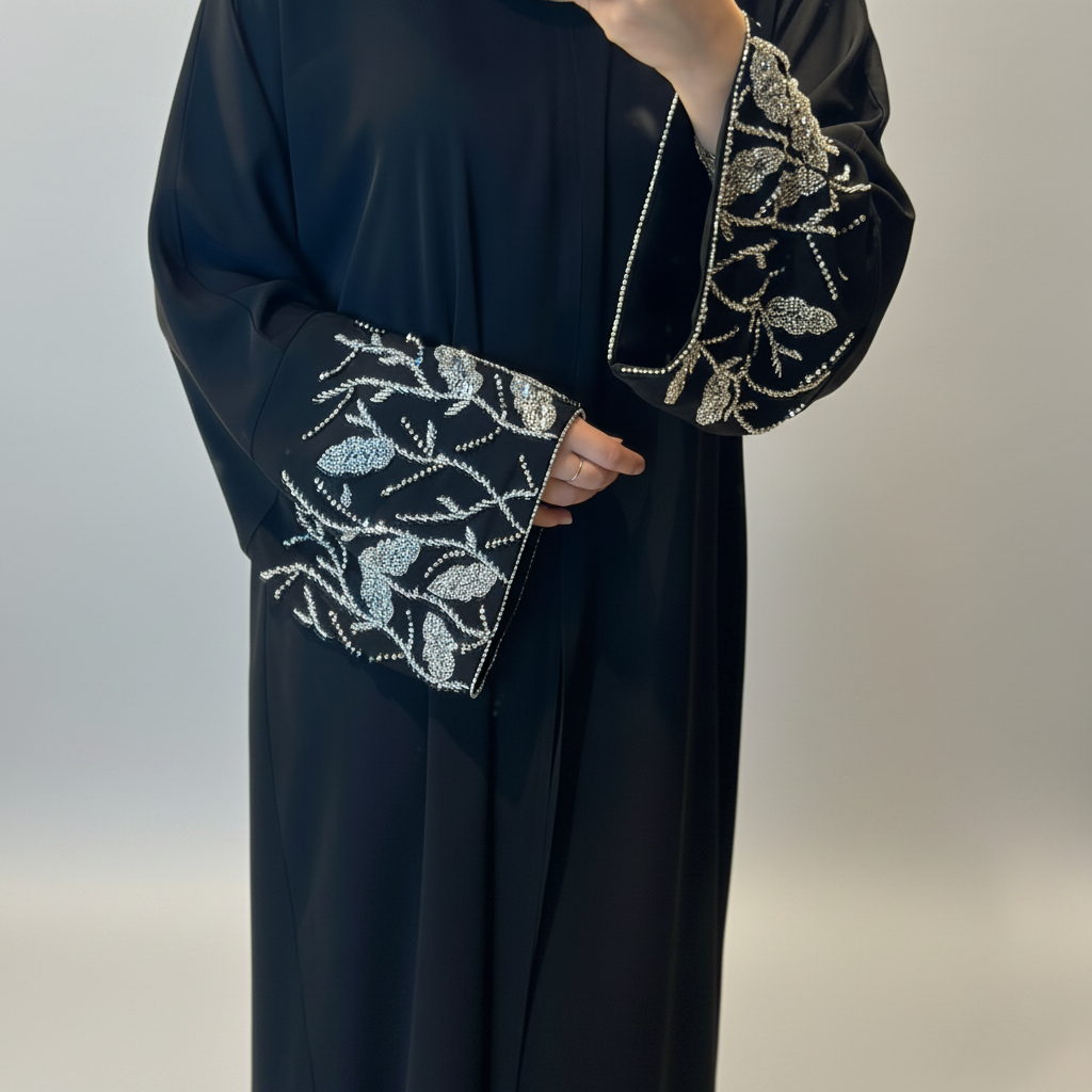 Crystal abaya 1