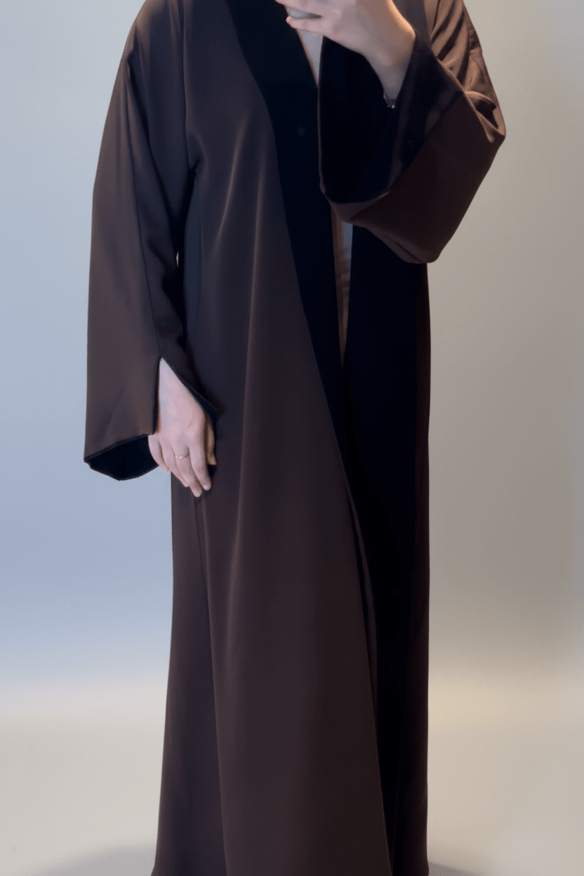 Double Wear Abaya – Två-i-ett - AbayaDubai