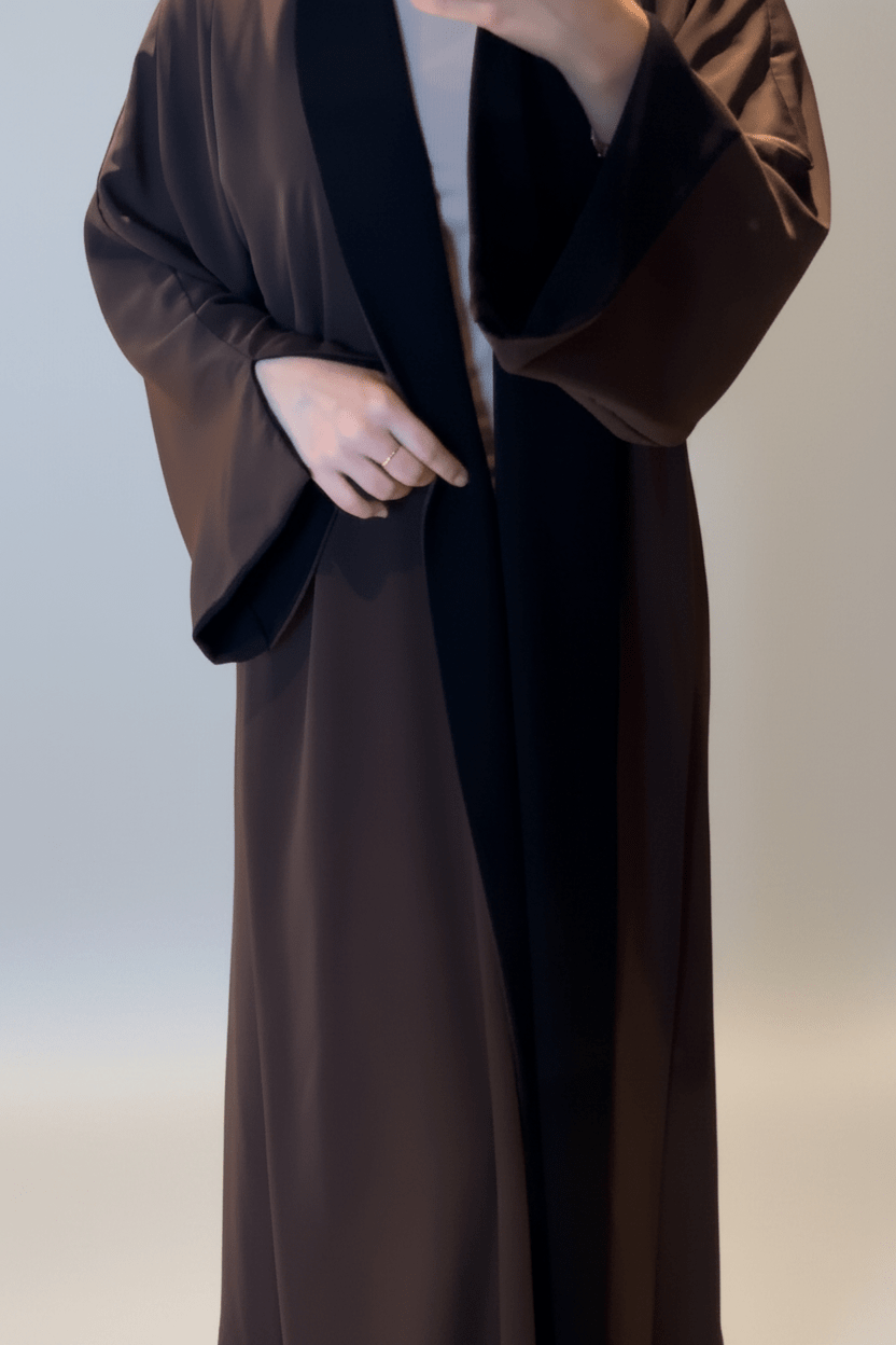 Double Wear Abaya – Två-i-ett - AbayaDubai