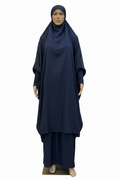 Jilbab originalstil vit bakgrund