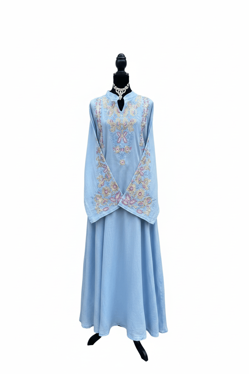 Makhawar blue - AbayaDubai