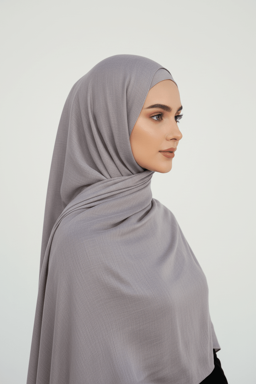 Modal Hijab med Matchande Undersjal - AbayaDubai